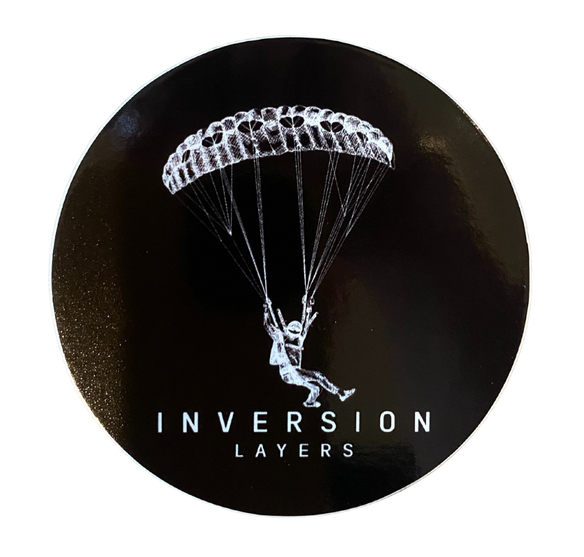 Swoop Ninja Sticker - Black - 2.5"
