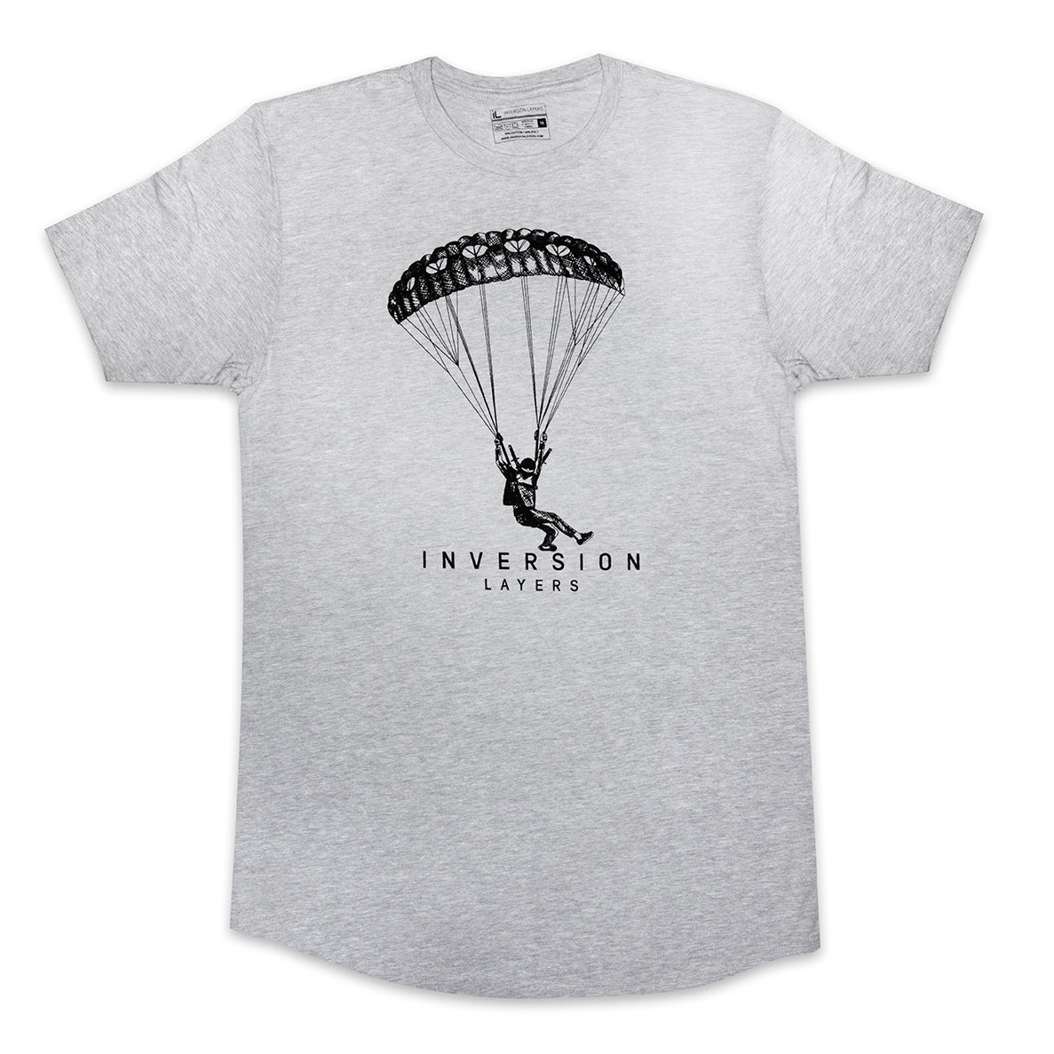 Swoop Ninja - Grey Long Cut Tee