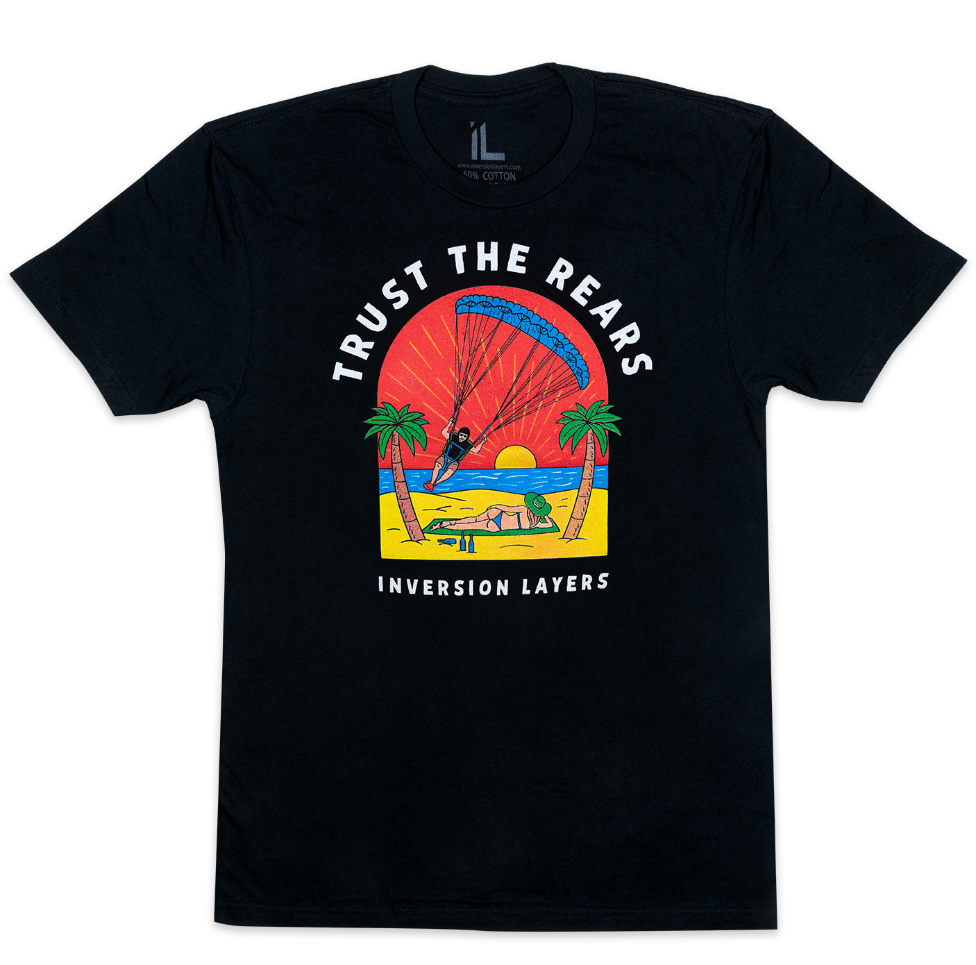 Trust The Rears - Black Tee